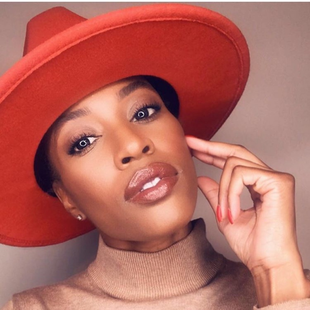 RUST COPPER Felt Panama Fedora